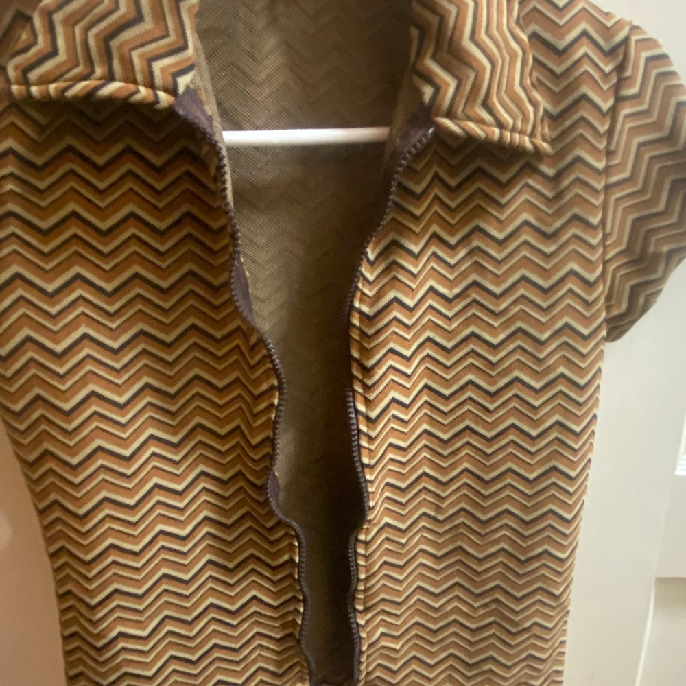 Vintage Full Circle zip up polo - Picture 6 of 6